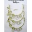 Collier mariage blanc argent et strass COA339
