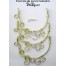 Collier mariage blanc argent et strass COA339