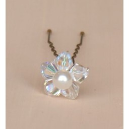 Epingle à cheveux mariage fleur cristal EP1028A