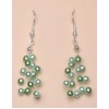 Boucles d oreilles vertes BO4257Z