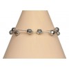 Bracelet fantaisie argenté BR1199A