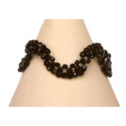 Bracelet fantaisie noir BR4243A