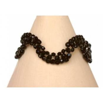 Bracelet fantaisie noir BR4243A