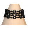 Bracelet fantaisie noir BR4244A