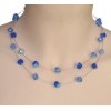 Collier bleu CO1175A