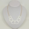 Collier mariage coeurs blanc CO7003