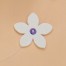 Collier 5 fleurs blanches simili cuir CO7007.JPG