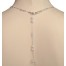 Bijou de dos blanc et cristal BD0011A