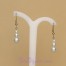 Boucles d oreilles mariage blanc BO1162A