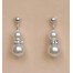 Boucles d oreilles mariage blanc strass BO1188B Boucles d oreilles mariage blanc strass BO1188B