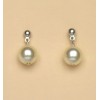 Boucles d oreilles mariage ivoire BO4200A