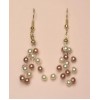 Boucles d oreilles ivoire et cappuccino BO4259Z