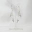 Boucles d'oreilles mariage blanc cristal BO1267A