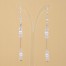 Boucles d'oreilles blanc cristal BO1273A