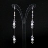 Boucles d'oreilles blanc cristal BO1273A