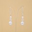 Boucles d'oreilles blanches et cristal BO4288A