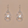 Boucles d oreilles blanc cristal strass BO4261Z