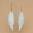 Collier mariage ange/plumes blanc CO7004