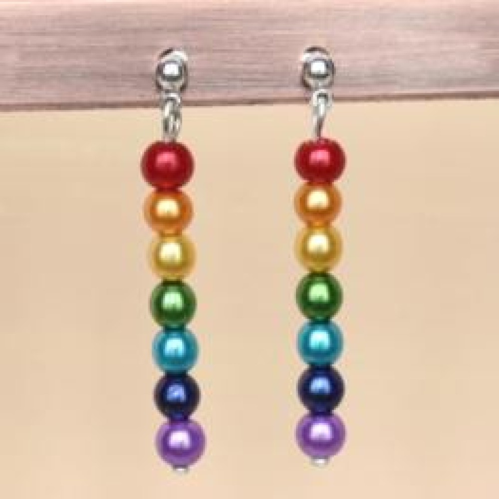 Boucles d'oreilles arc en ciel Boucles d'oreilles arc en ciel