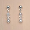 Boucles d'oreilles blanc cristal BO1253A