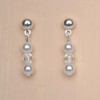 Boucles d'oreilles blanc cristal BO1253A