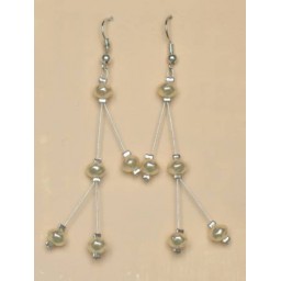 Boucles d oreilles ivoire BO1156A