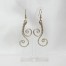 Boucles d'oreilles mariage champagne BOA354