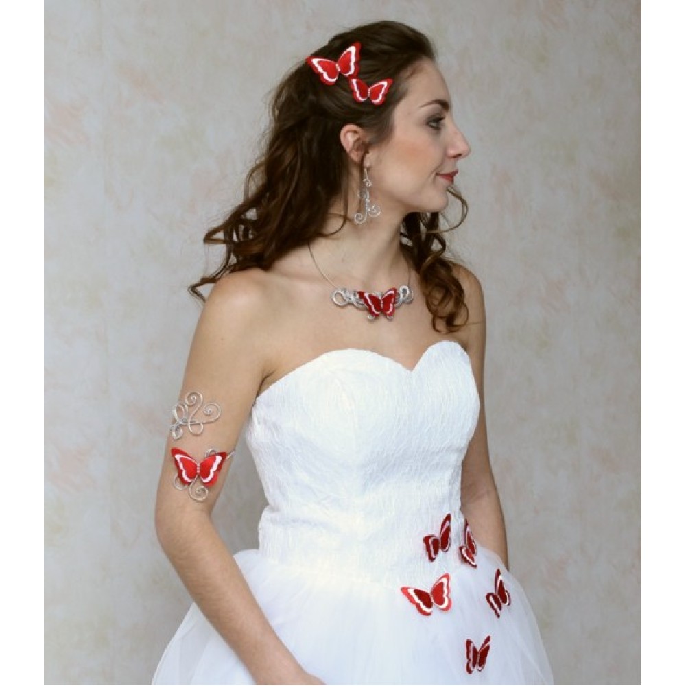 Boucles d'oreilles aluminium argent