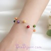 Bracelet mariage arc en ciel BR1249A