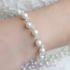 Bracelet mariage blanc et cristal BR1179A
