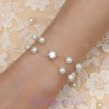 Bracelet mariage blanc et strass BR1276A