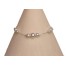 Bracelet perles blanches BR1162A