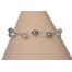 Bracelet perles blanc et gris BR1171Z