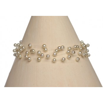 Bracelet perles ivoire BR4200A