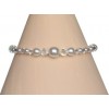 Bracelet mariage blanc et cristal BR4271A
