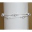 Bracelet mariage blanc et cristal BR1257A