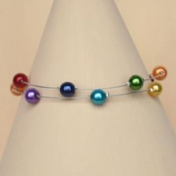 Bracelet mariage arc en ciel BR1249A