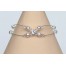 Bracelet mariage blanc cristal et strass BR1221A