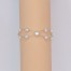 Bracelet mariage blanc et strass BR1276A