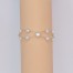 Bracelet mariage blanc et strass BR1276A