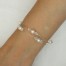 Bracelet mariage blanc et cristal BR1257A