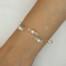 Bracelet mariage blanc et cristal BR1257A