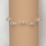 Bracelet mariage blanc et cristal BR1257A