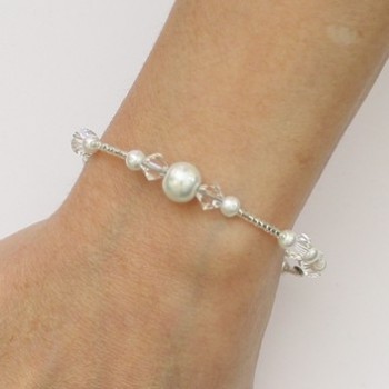 Bracelet mariage blanc cristal BR4288A