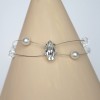 Bracelet mariage blanc cristal BR1238A