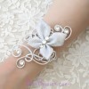 Bracelet mariage blanc argent strass papillon BRA328