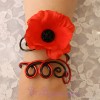 Bracelet coquelicot BRA341