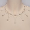 Collier mariage perles ivoire CO1036A