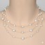Collier mariage blanc 3 rangs CO1124A