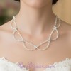 Collier mariage blanc cristal strass CO4286A
